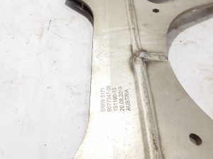 BMW X4 F98 (2019–2026) Rear underbody shield 8077347 - 2