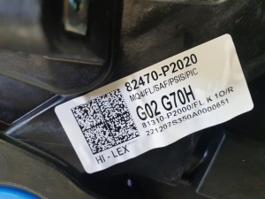 Kia Sorento (2014–2026) Priekšējo durvju logu pacēlājs 82470P2020 - 3