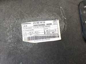Porsche Panamera 970 (2009–2016) Headliner and its parts 97055519729 - 8