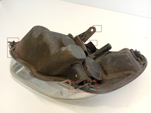 Ford S-MAX (2006–2015) Esituli 6M2113W029AH - 5