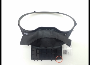 Mercedes Benz A-Class 176 (2012–2018) Instrument cluster trim A1766830400 - 2