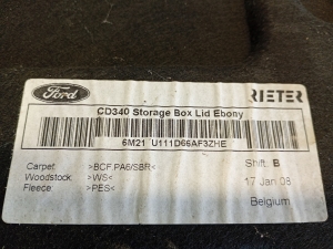 Ford S-MAX (2006–2015) Sonstiges Innenraumteil 6M21U111D66AF - 3