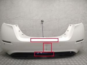 NISSAN Leaf II (2017–2026) Rear bumper 850225SH0H - 5