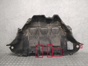 NISSAN Leaf II (2017–2026) Front underbody protection 748A26WK5A - 2
