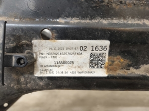 Volkswagen ID.4 I (2020–2026) Rear axle beam 11A500025 - 8