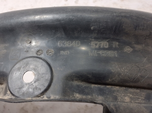 RENAULT Express IV (2021–2026) Radlaufschale Radhausverkleidung vorne 638405770R - 3