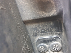 Mazda CX-5 (2011–2017) Abdeckung Kotflügel hinten KD5351W61 - 4