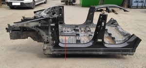 Mercedes Benz EQE X294 (2022–2026) Sill (body part) - 3