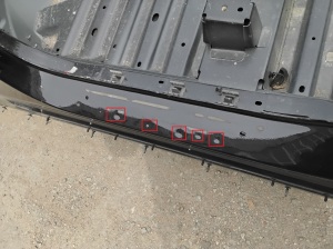 Mercedes Benz EQE X294 (2022–2026) Sill (body part) - 5
