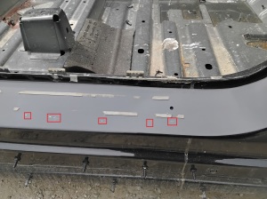 Mercedes Benz EQE X294 (2022–2026) Sill (body part) - 4