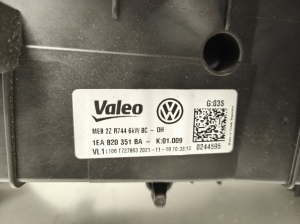 Volkswagen ID.4 I (2020–2026) Heater and its parts 1EA820351BA - 5