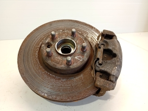   Front wheel hub and its parts  -  