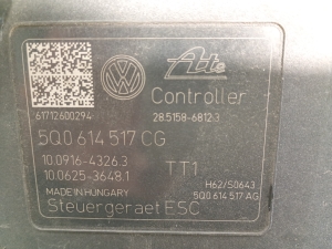 AUDI A3 8V (2012–2020) ABS bloks 5Q0614517CG - 6