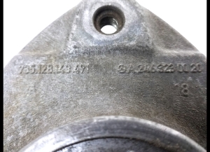  Front shock absorber support cushion with bearing 