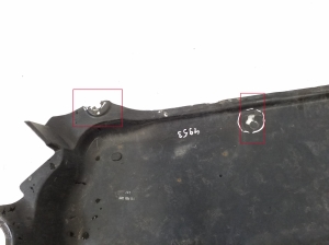 Mercedes Benz SLK-Class 171 (2004–2011) Front underbody protection A1725240630 - 4