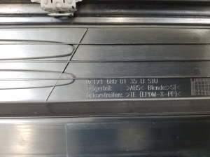 Mercedes Benz SLK-Class 171 (2004–2011) Inner sill trim A1716800135 - 2
