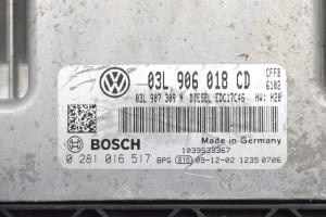Volkswagen Tiguan (2007–2016) Motorsteuergerät 03L906018CD - 5