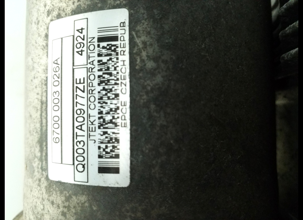 Used Mercedes Benz AClass Steering column and its parts A2464605001