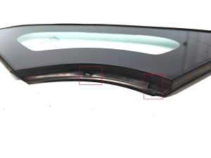 NISSAN Leaf II (2017–2026) Front body quarter glass 768213NL0A - 3