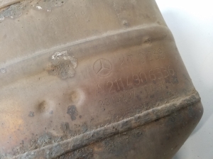 Mercedes Benz SLK-Class 171 (2004–2011) Catalytic converter A1714901314 - 3