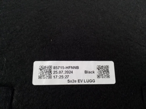 Hyundai Kona II (2023–2026) Trunk carpet 85715HFNNB - 3