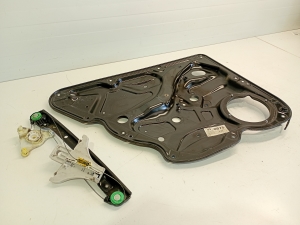 Volkswagen Passat B6 (2005–2010) Rear side door window regulator frame 974225111 - 5