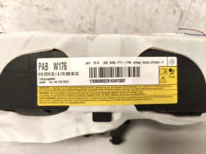 Mercedes Benz A-Class 176 (2012–2018) Passenger dashboard airbag A1768600002 - 4