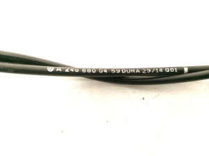 Mercedes Benz A-Class 176 (2012–2018) Hood release cable A2468800459 - 3