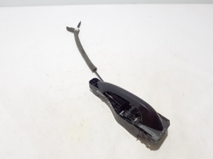 Front door external opening handle and its details