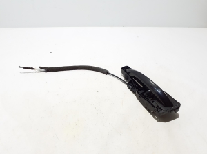 Front door external opening handle and its details