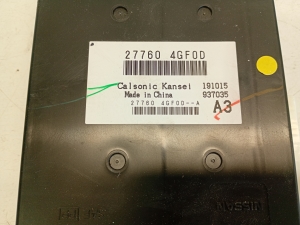 Infiniti Q50 (2013–2026) Juhtplokk 277604GF0D - 4