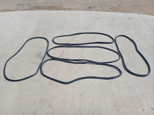 Infiniti Q50 (2013–2026) Front door rubber seal - 4
