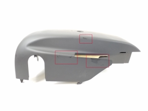 AUDI A7 (2010–2018) Steering column trim 4G0953512C - 3