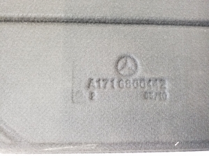 Mercedes Benz SLK-Class 171 (2004–2011) Trunk carpet A1716800442 - 2