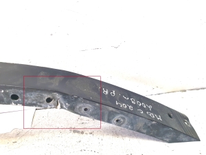 Mercedes Benz C-Class 204 (2007–2014) Front bumper reinforcement 2076200300 - 5