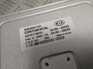 Kia Niro (2016–2022) Motorsteuergerät 391B503DE5 - 2