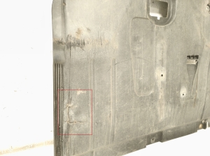 Mercedes Benz A-Class 176 (2012–2018) Front underbody protection A2465200123 - 5