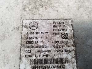 Mercedes Benz E-Class W212 (2009–2015) Motorsteuergerät A6519009901 - 3