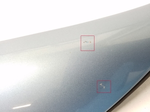 Mercedes Benz SLK-Class 171 (2004–2011) Windshield pillar outer molding A1716900439 - 3