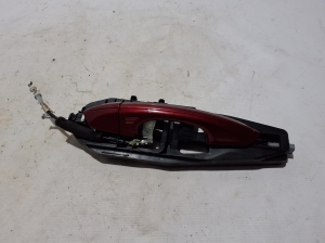   Rear side door exterior handle and its parts  -  