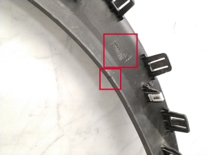 Peugeot 2008 P24 (2019–2026) Rear fender molding 9825736580 - 7
