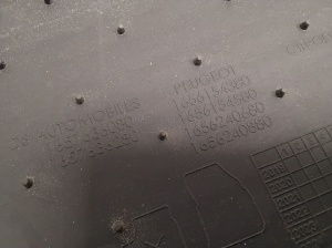 Peugeot 208 (2019–2026) Floor mats 1656154380 - 3