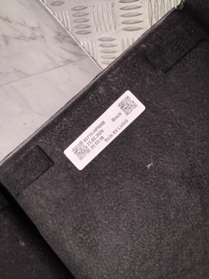 Hyundai Kona II (2023–2026) Trunk carpet 85715HFNNB - 2