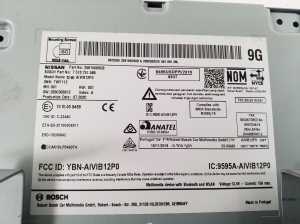 NISSAN Leaf II (2017–2026) Screen 259155SR0B - 2