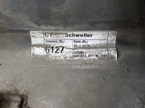 AUDI A7 (2010–2018) Schwellerverkleidung außen 4G8853855M - 4