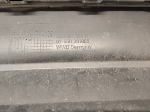Volkswagen Golf VII (2012–2026) Heckstoßstange 5G6807421 - 4