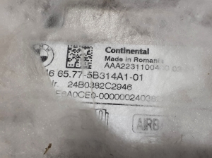 BMW i5 G60 (2023–2026) Turvapadja moodul 5B314A1 - 2