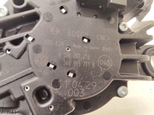Volkswagen Golf VI (2008–2013) Heckwischermotor 5K6955711B - 3
