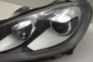 Volkswagen Golf VI (2008–2013) Scheinwerfer vorne 5K2941751C - 3