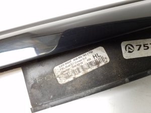 AUDI A7 (2010–2018) Rear side door outer window molding 4G8853763J - 4
